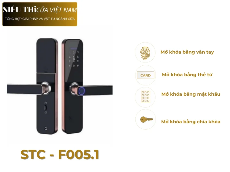 Khóa điện tử vân tay STC -F005
