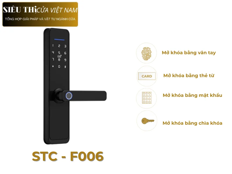Khóa điện tử vân tay STC -F006
