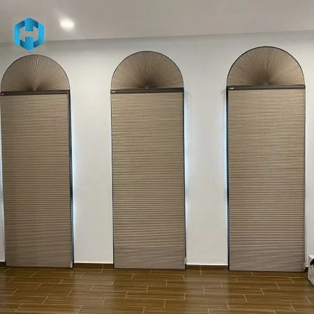 Rèm tổ ong cửa vòm