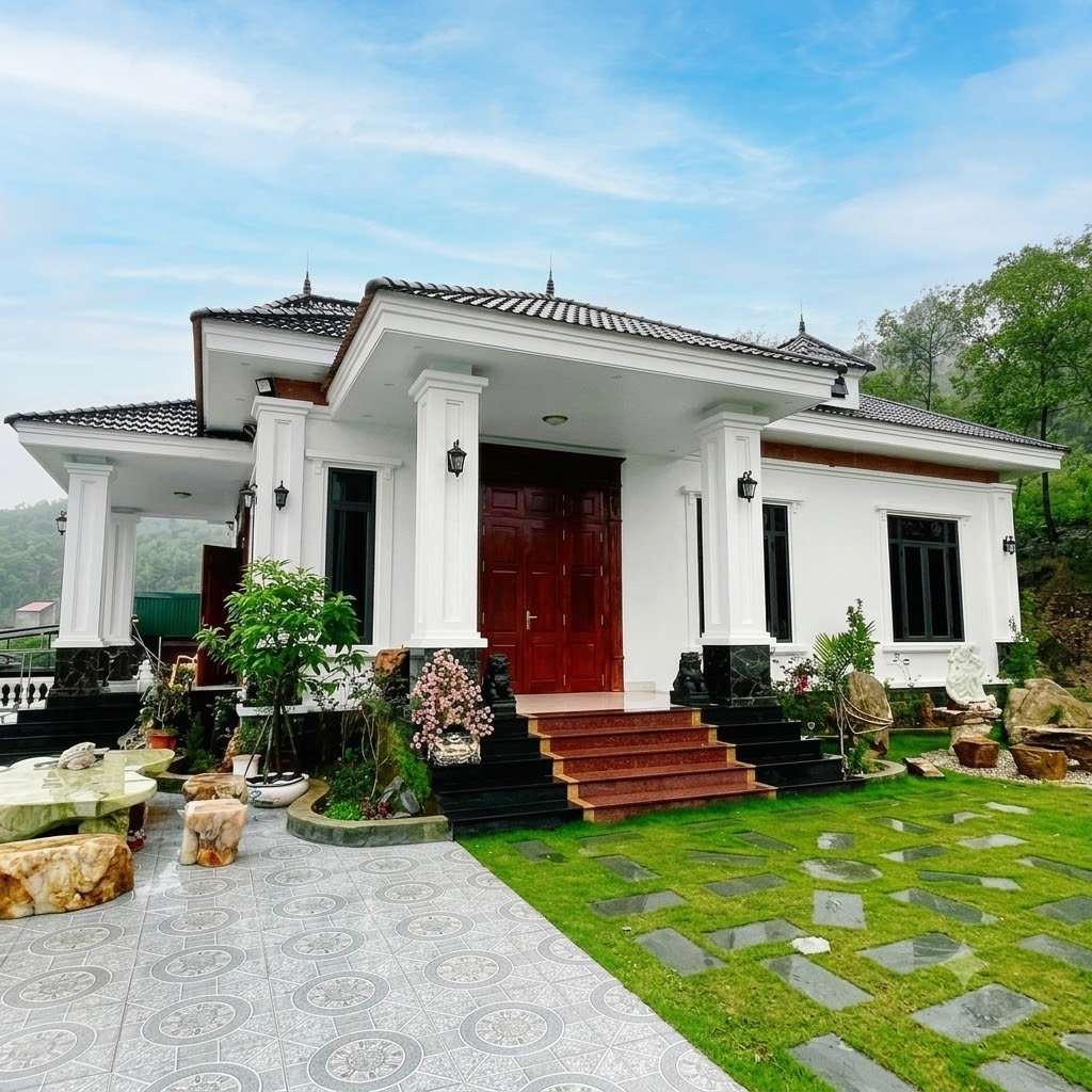 Thiết Kế Thi Công Nhà Mái Nhật Tại Phong Hiệp, Cà Mau