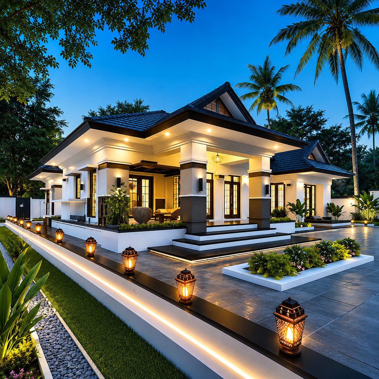 Thiết Kế Thi Công Nhà Mái Nhật Tại Ngọc Hà, Hà Nội